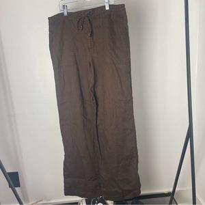 Liz Claiborne Brown Beach Pant